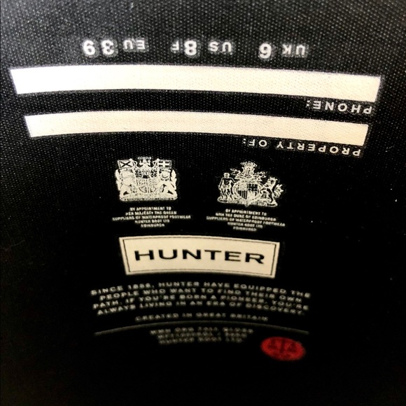 Hunter Original Tall Gloss Rain Boots - Picture 4 of 4